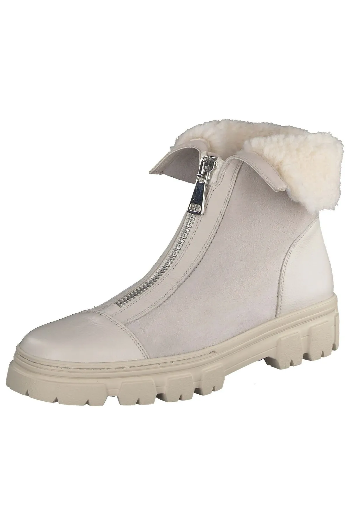 Paul Green  Stiefelette - Beige - Flacher Absatz
