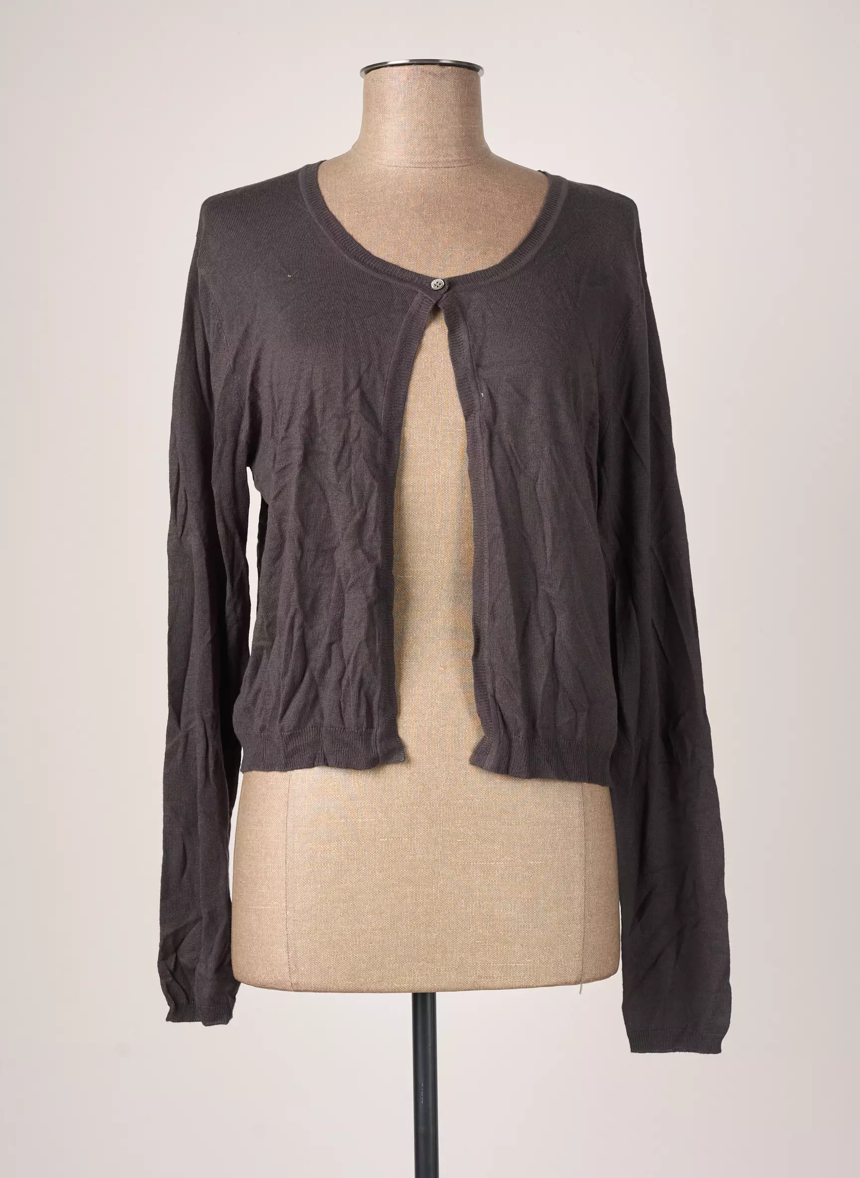 Estheme Cardigans Femme couleur gris