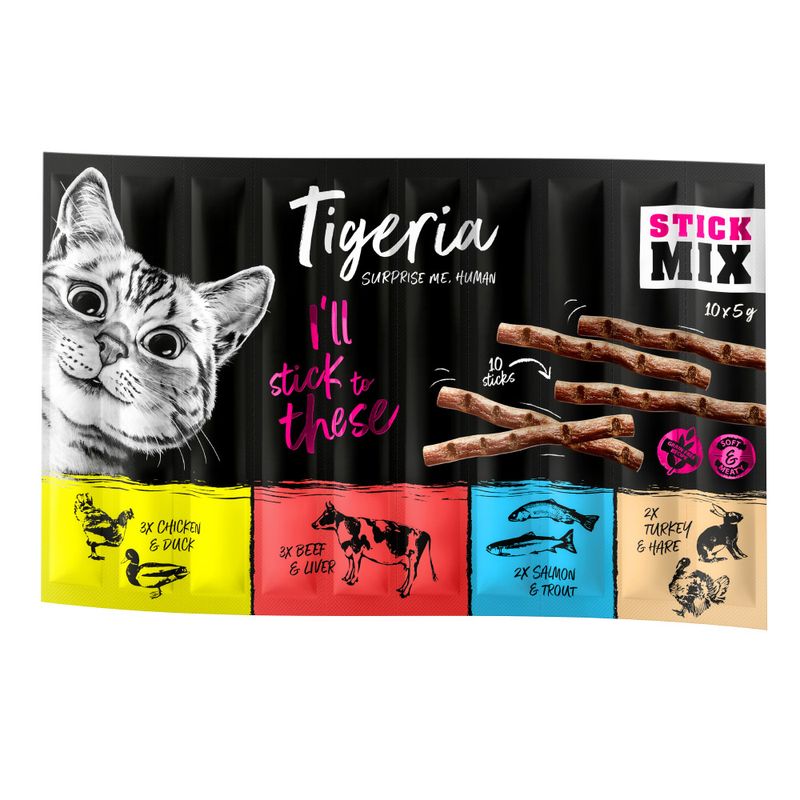 Sparpaket Tigeria Sticks 30 x 5 g zu TOP-Preisen