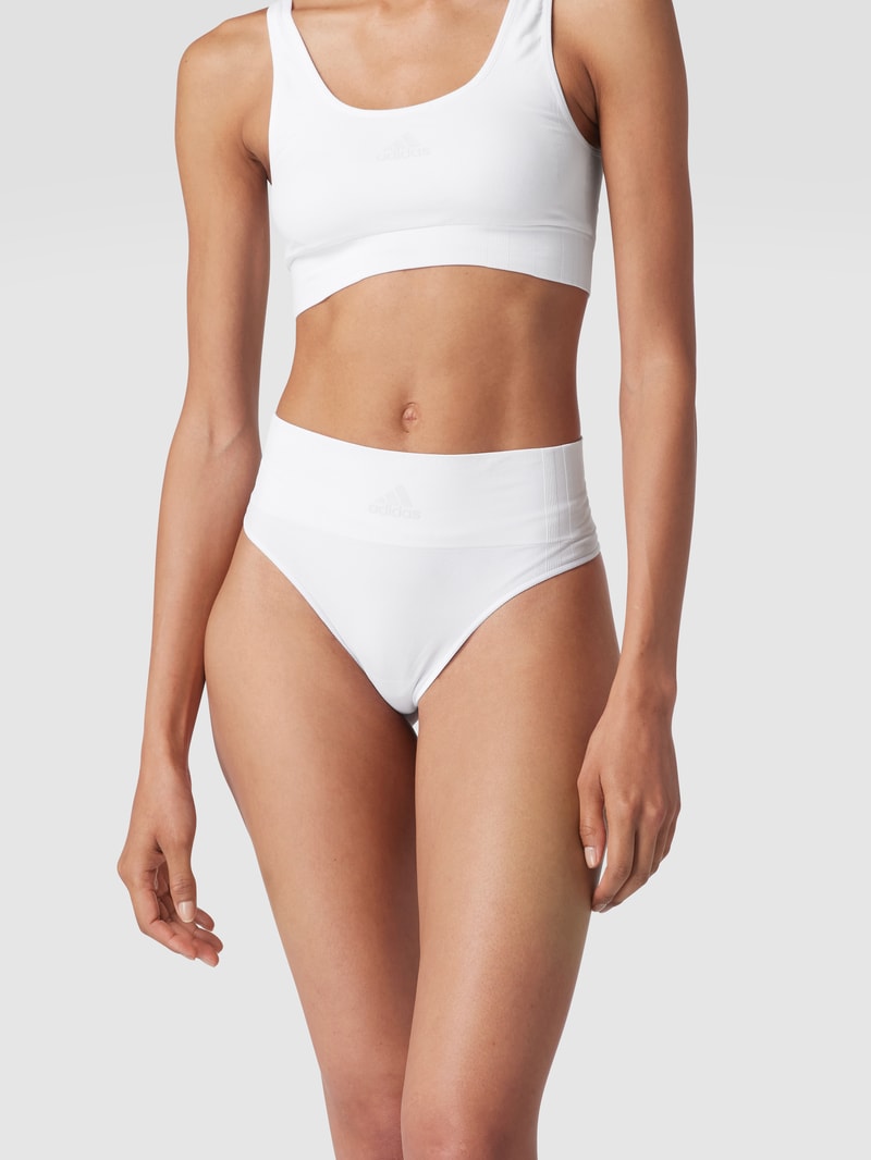 String mit Label-Print in weiß