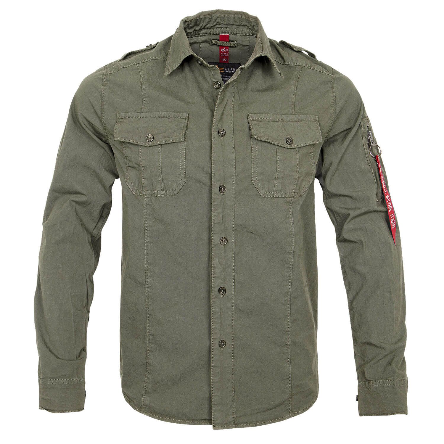 Basic Shirt Slim langarm