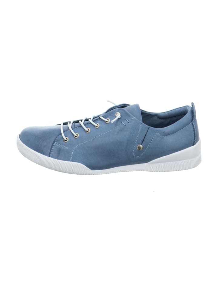 Andrea Conti Komfort Schnürschuhe in Blau günstig kaufen