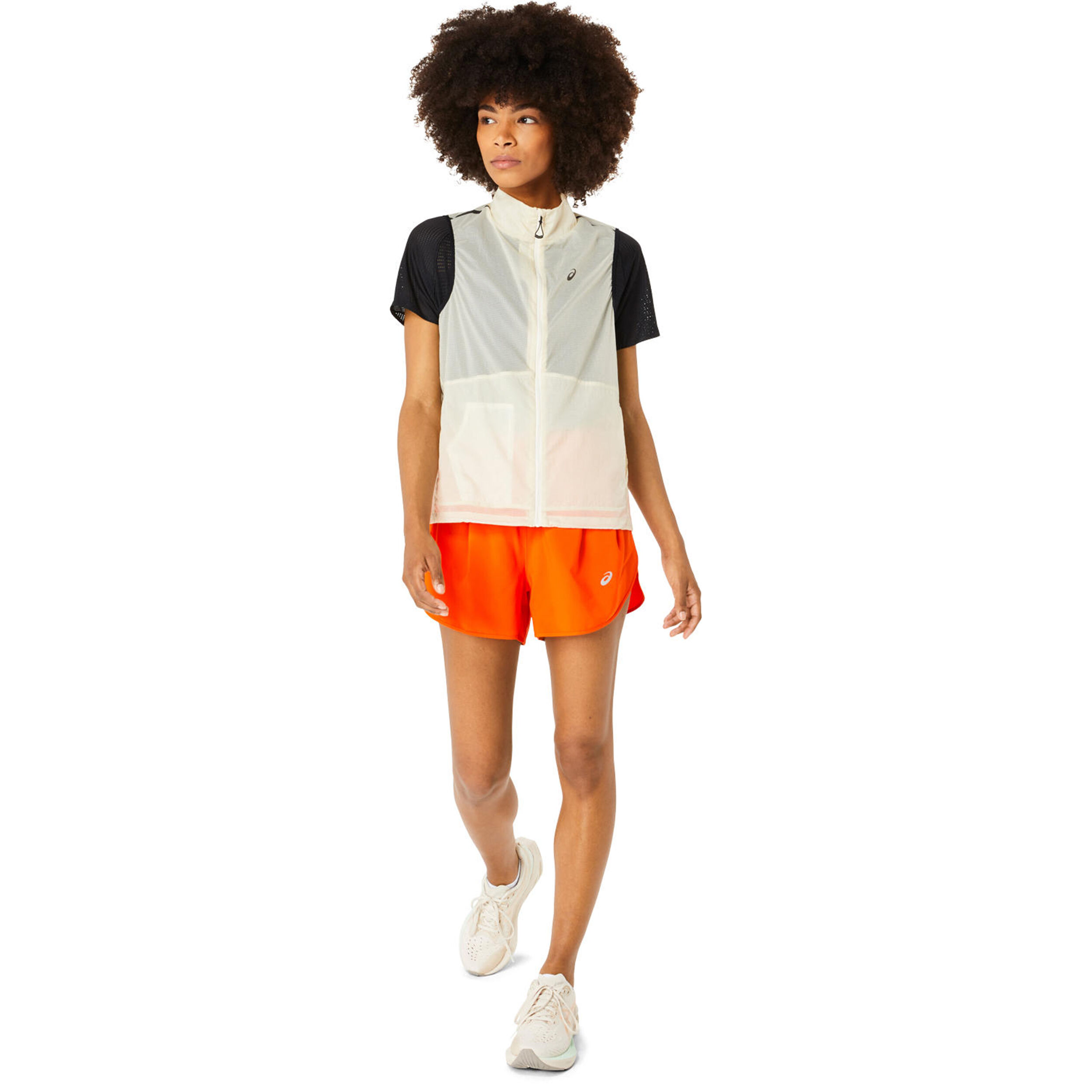 Metarun Package Gilet Laufweste Damen - Creme