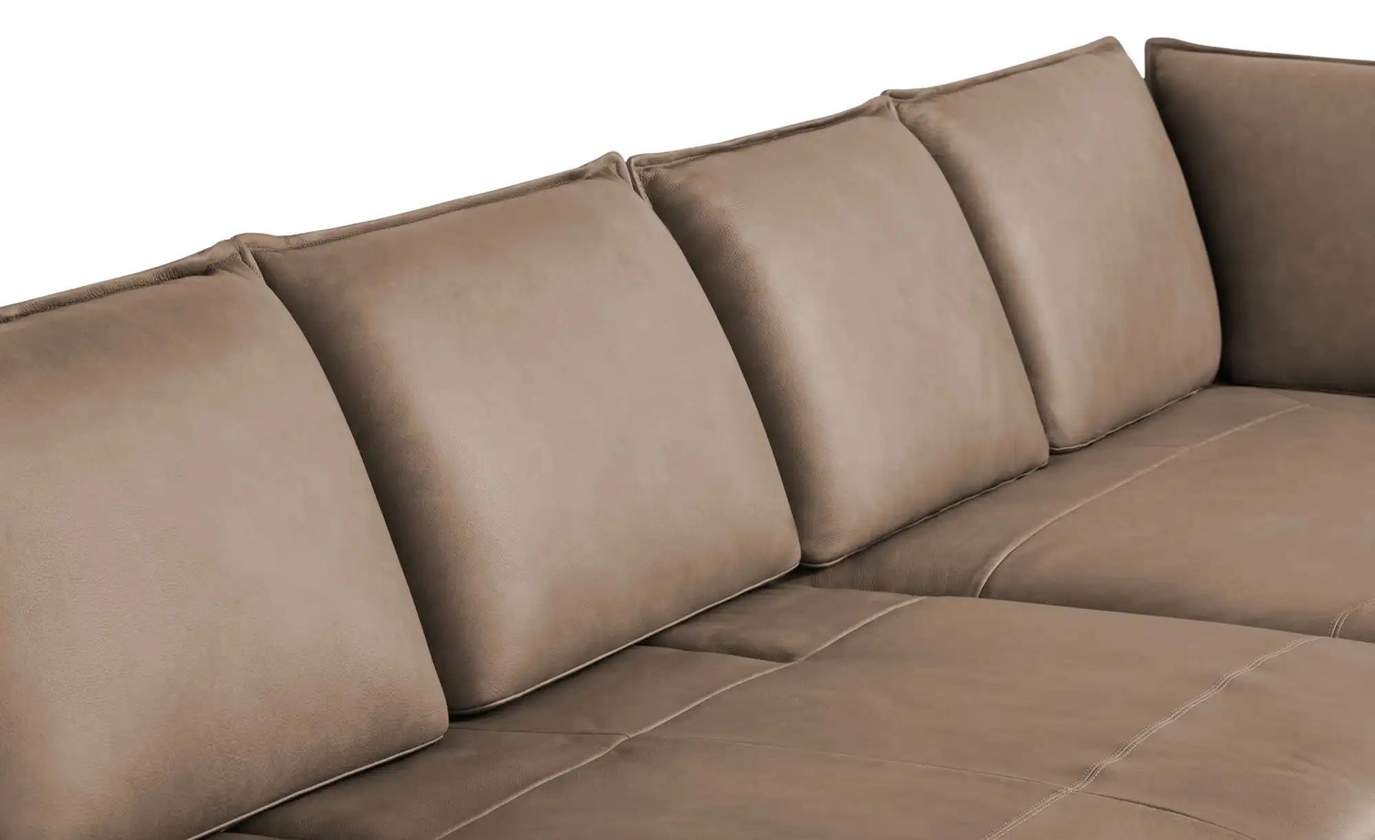 W.SCHILLIG Ecksofa aus Echtleder
