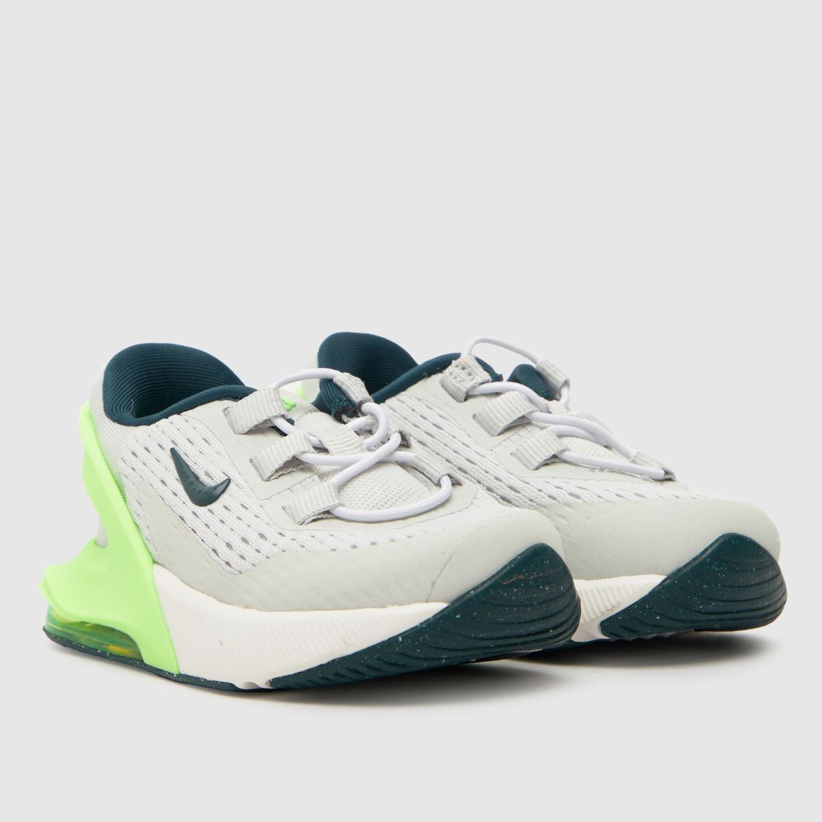 Šedé multifunkční tenisky Nike Air Max 270 Go pro chlapce a batolata