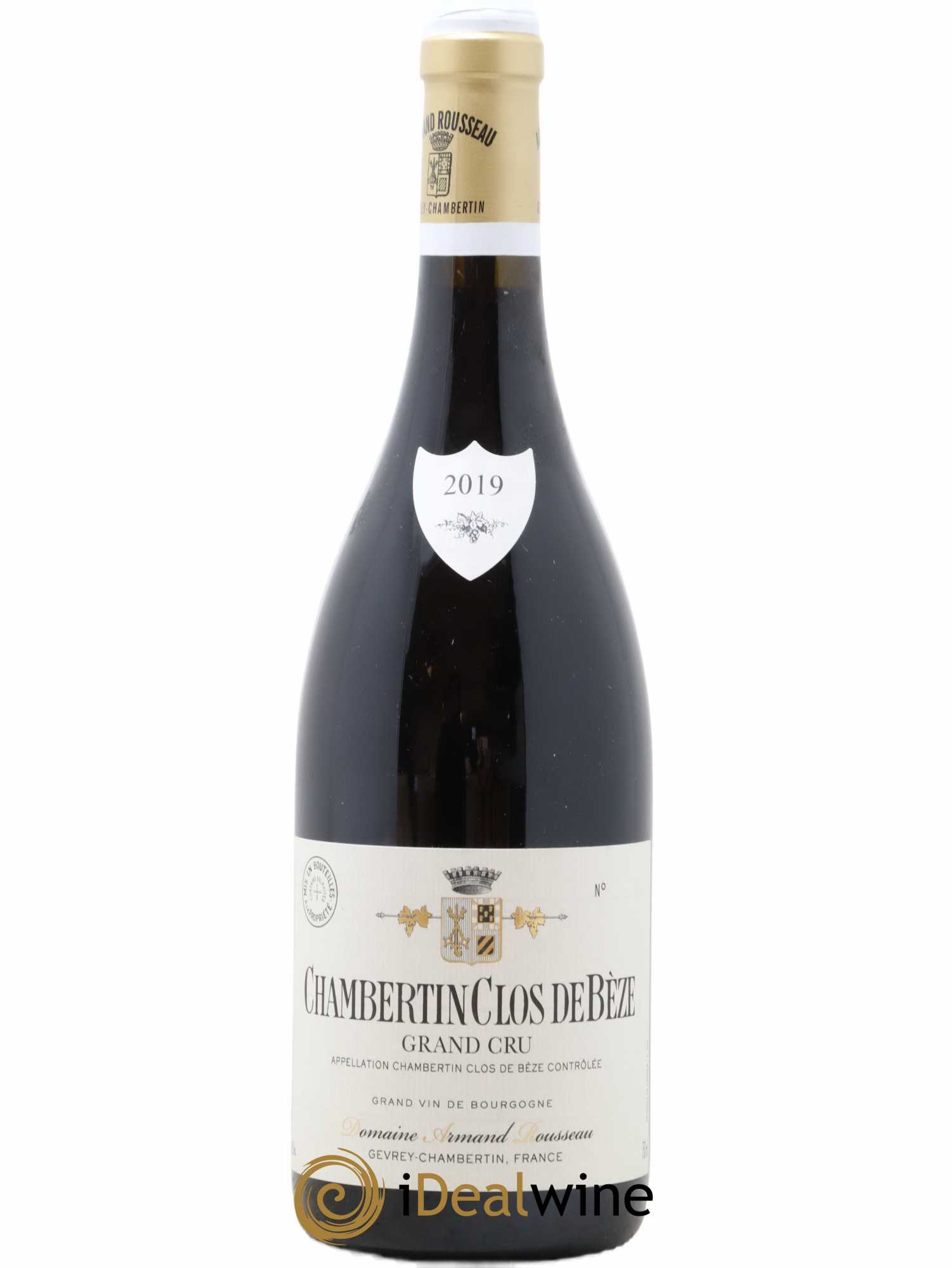 Chambertin Clos de Bèze Grand Cru Armand Rousseau (Domaine)  2019 - Lot de 1 Bouteille