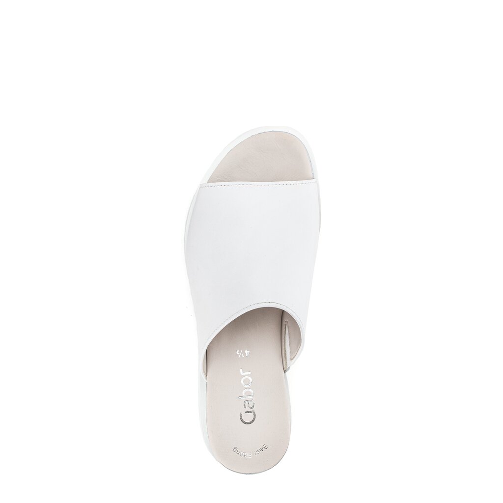 Gabor fashion Pantolette weiß