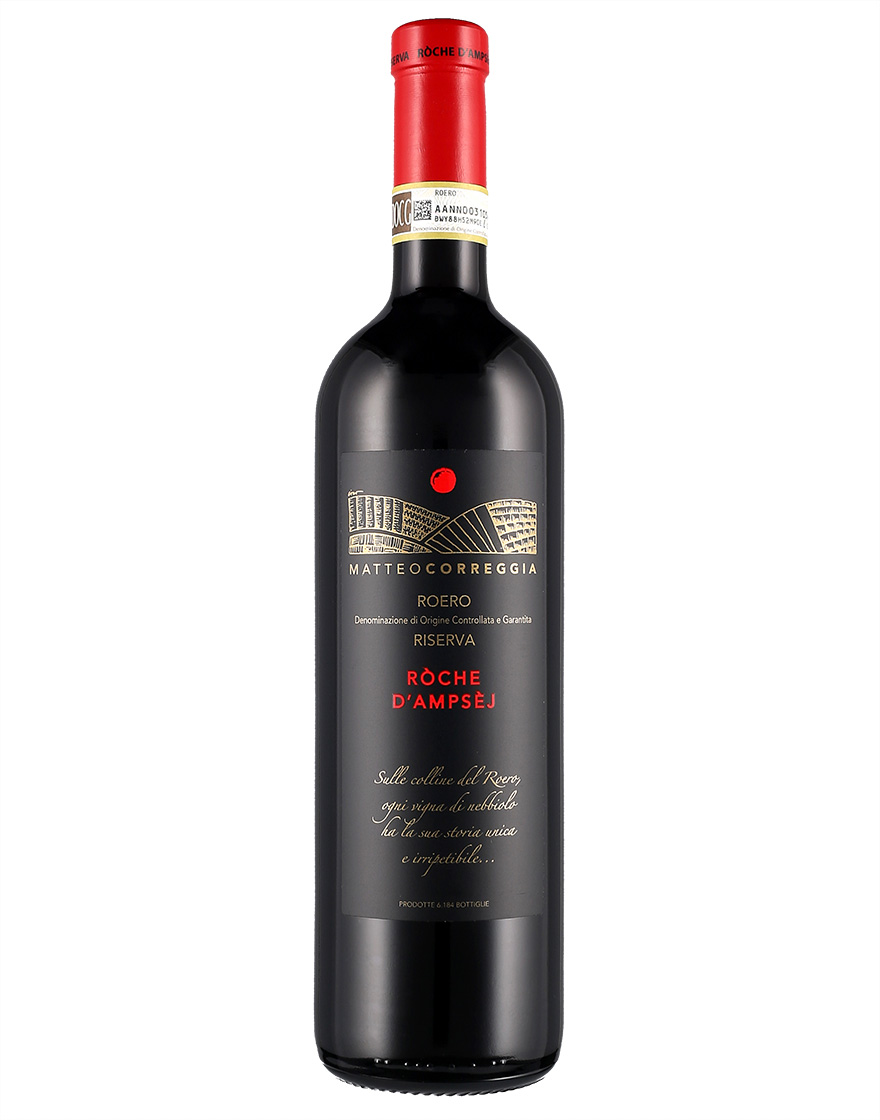 Roero Riserva DOCG Ròche d'Ampsèj 2018 Matteo Correggia 0,75 ℓ