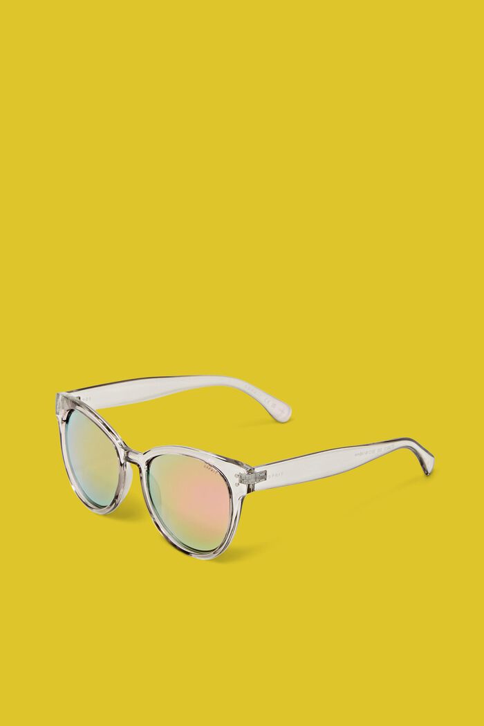 Sonnenbrille mit transparenter Fassung