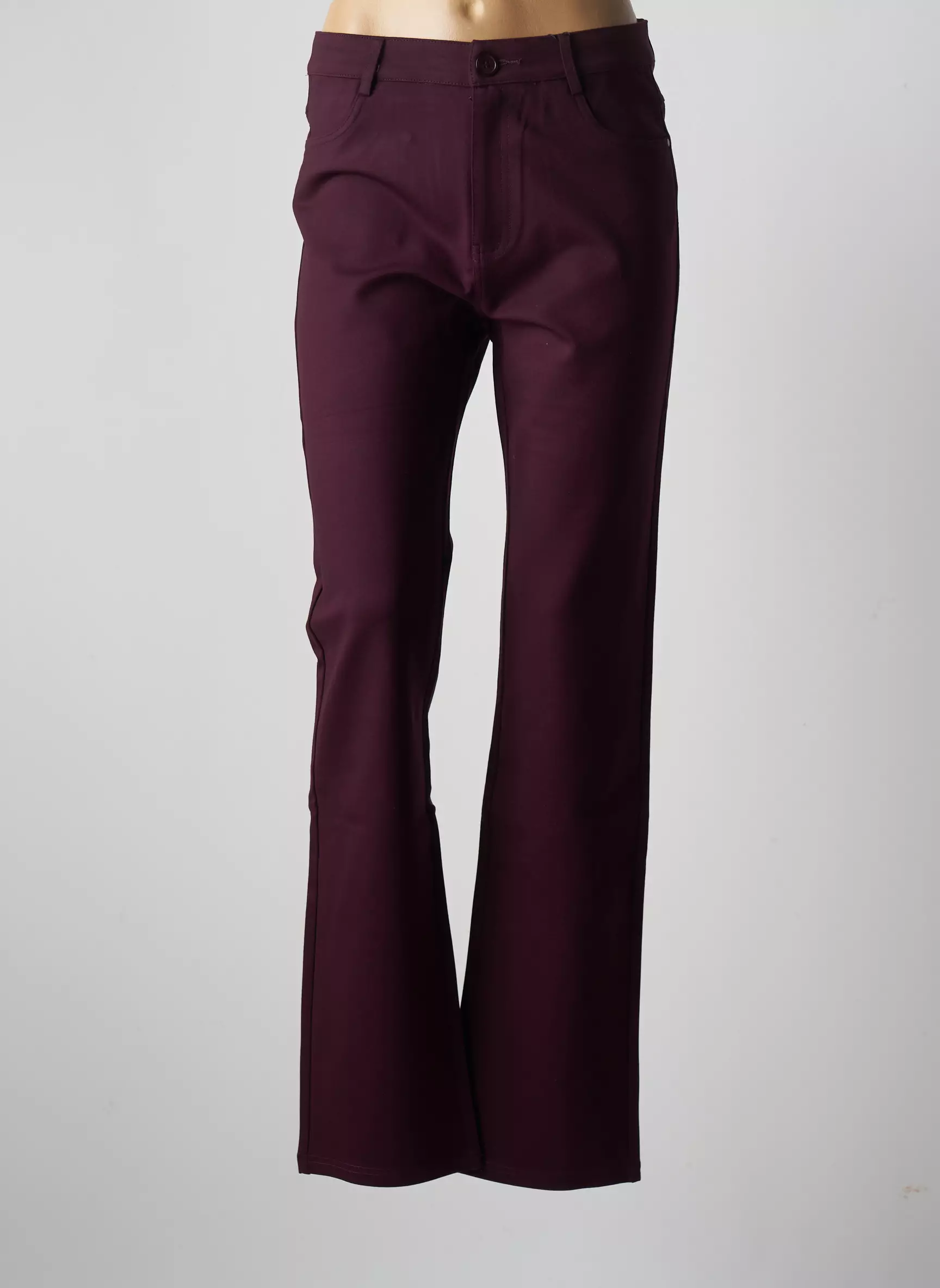 Youline Pantalons Slim Femme couleur violet