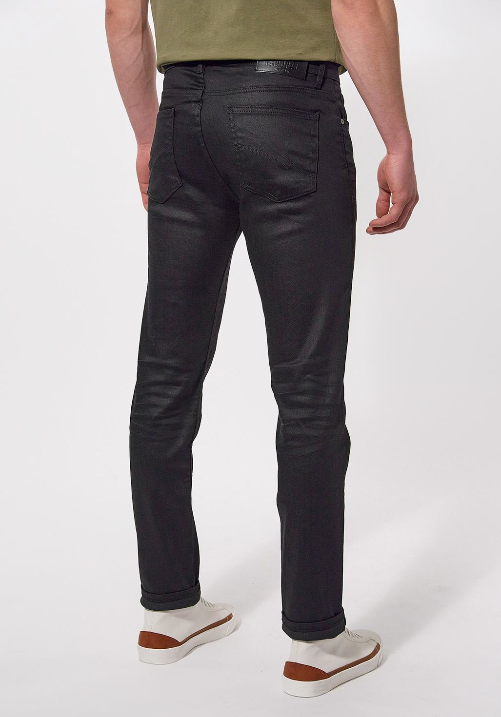 DARKK  Jean slim noir Homme