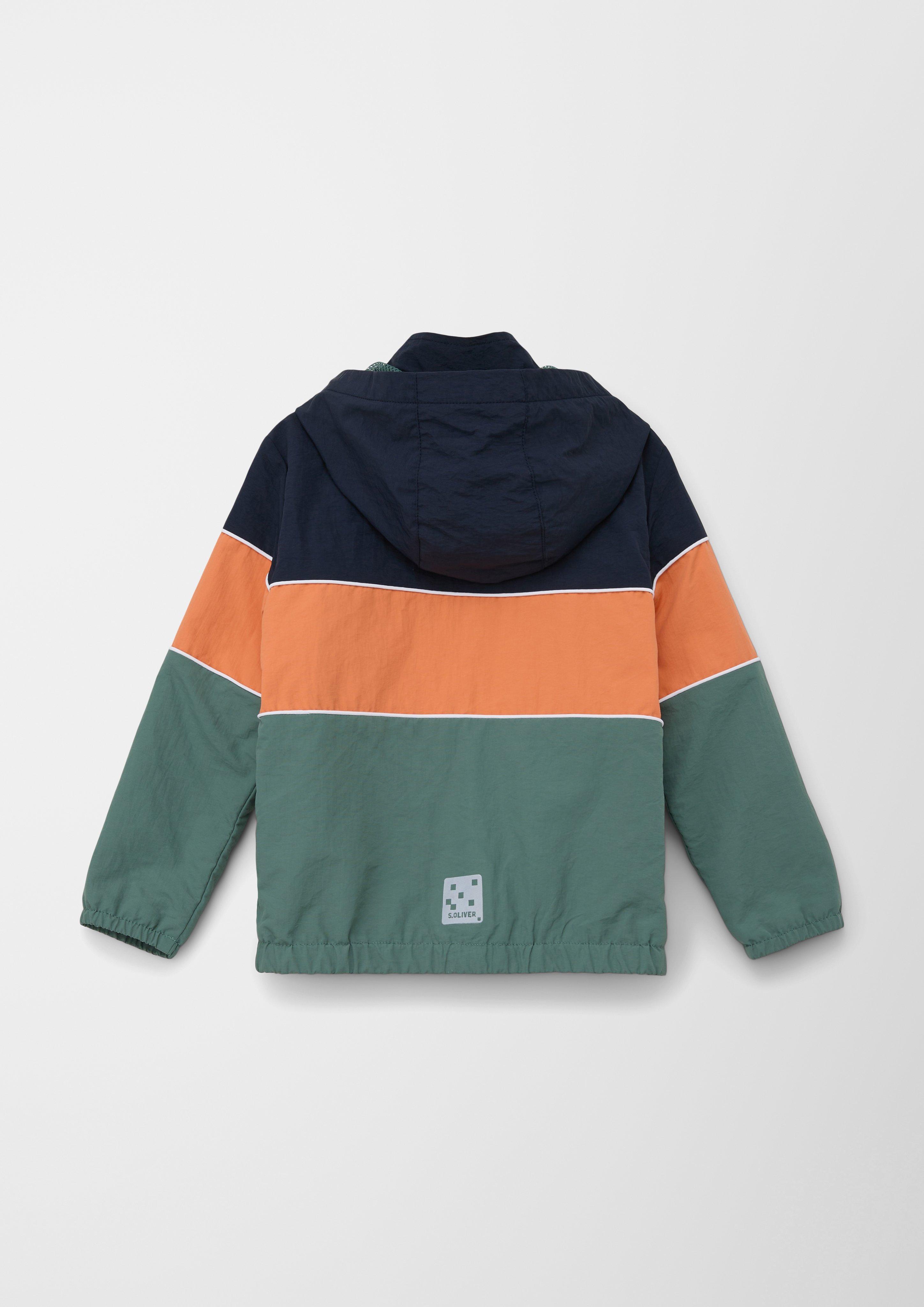 Windbreaker mit Kontrast-Details  2125068-6714
