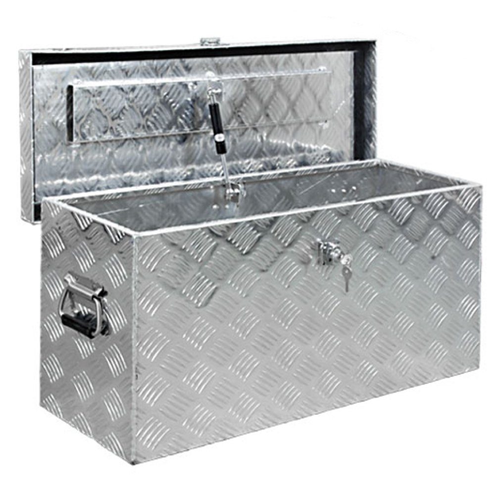 Trucky Allzweckkiste Truckbox Werkzeugbox Werkzeugkiste Anhängerbox D080 Deichselbox Alumium Trucky