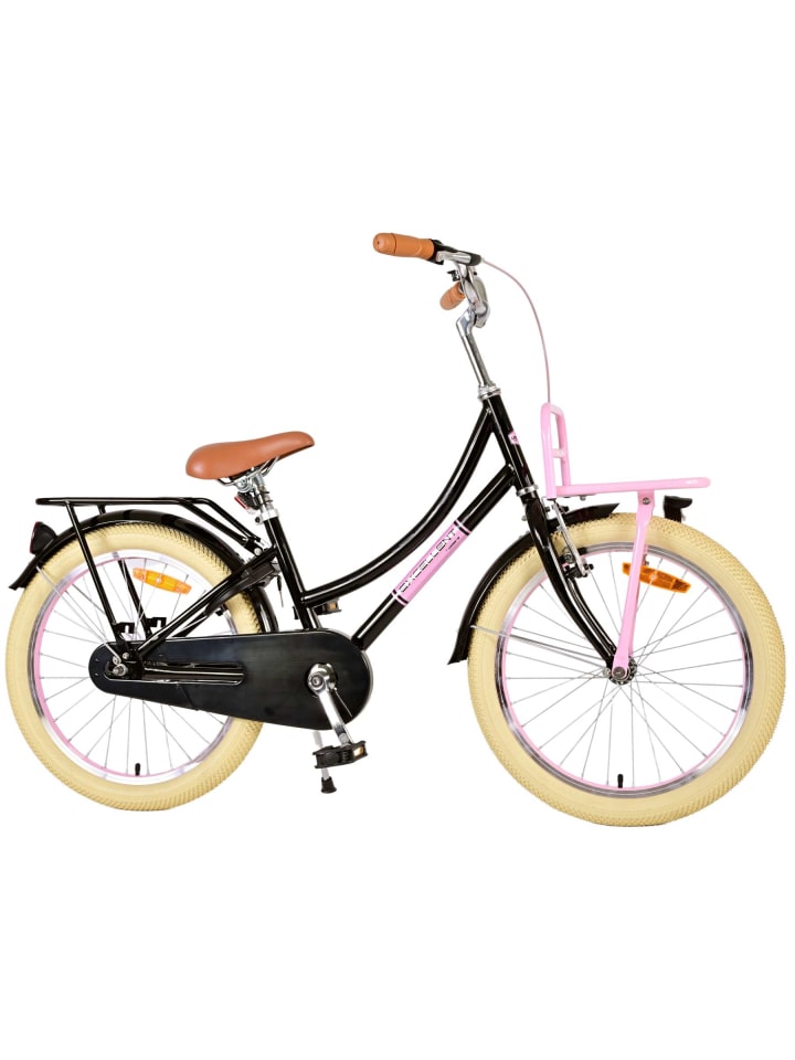 Volare Kinderfahrrad Excellent Fahrrad für Mädchen 20 Zoll Kinderrad Schwarz 6 Jahre günstig kaufen onesize