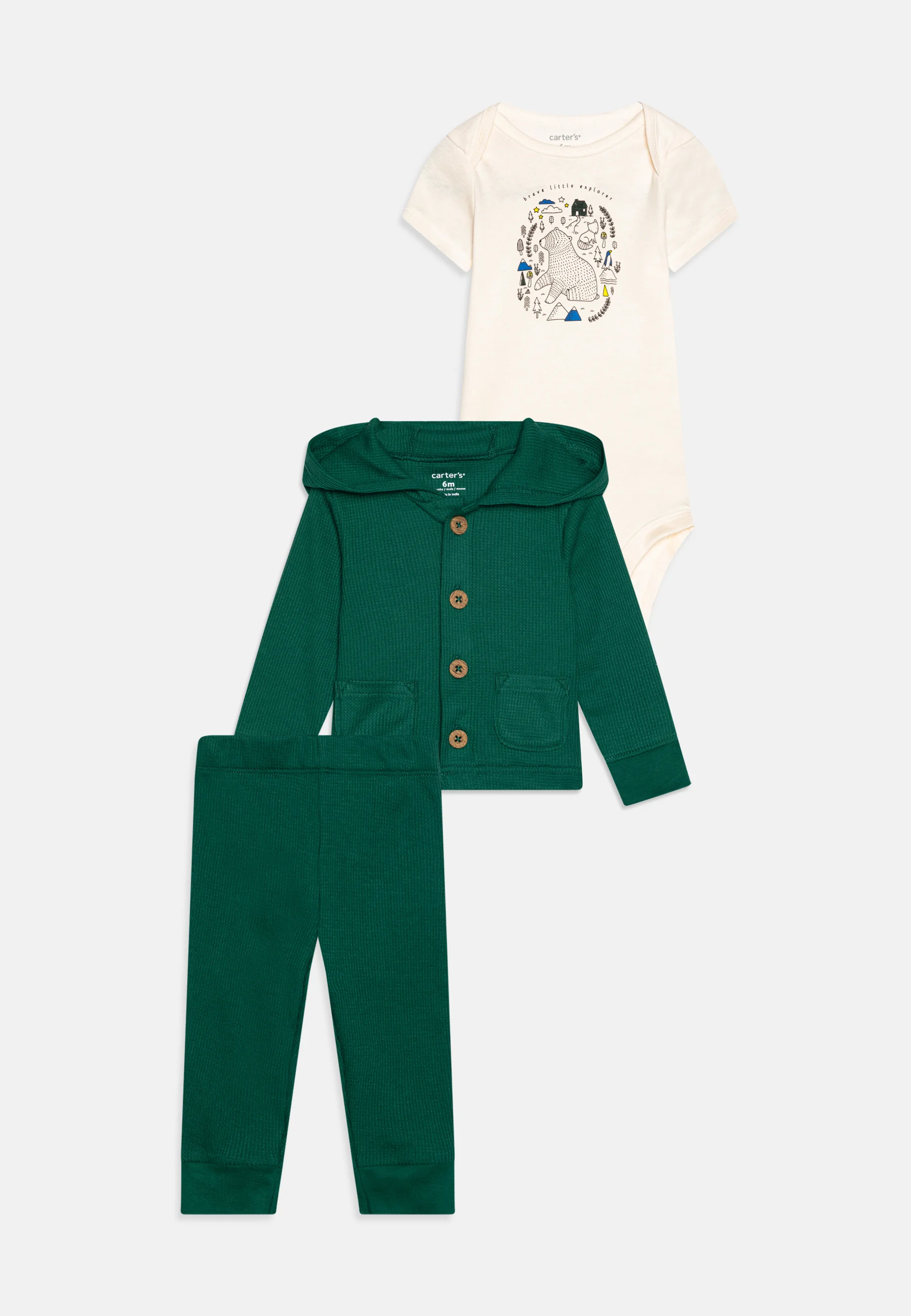 Conjunto unisex CARDI de Carter's - Cárdigan