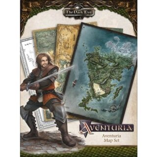 The Dark Eye - Aventuria Map Set (EN)