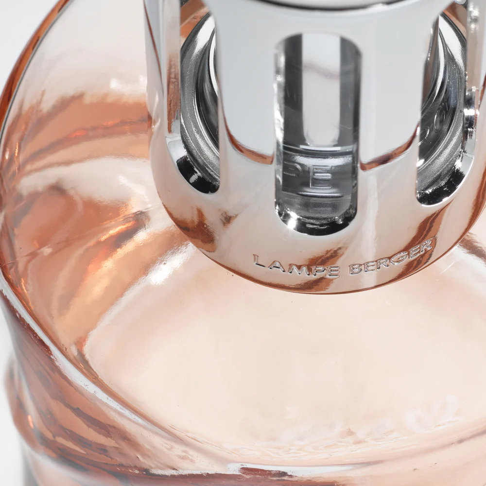 Lampe Coffret Spirale Rose Ambré - Lampeboks, katalytisk lampe