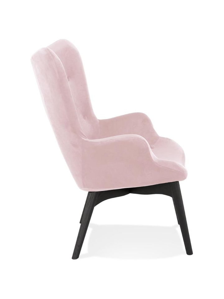 KADIMA DESIGN Sessel Samt, Retro Loungesessel, Ergonomisch Relaxsessel, Hochlehner günstig kaufen onesize
