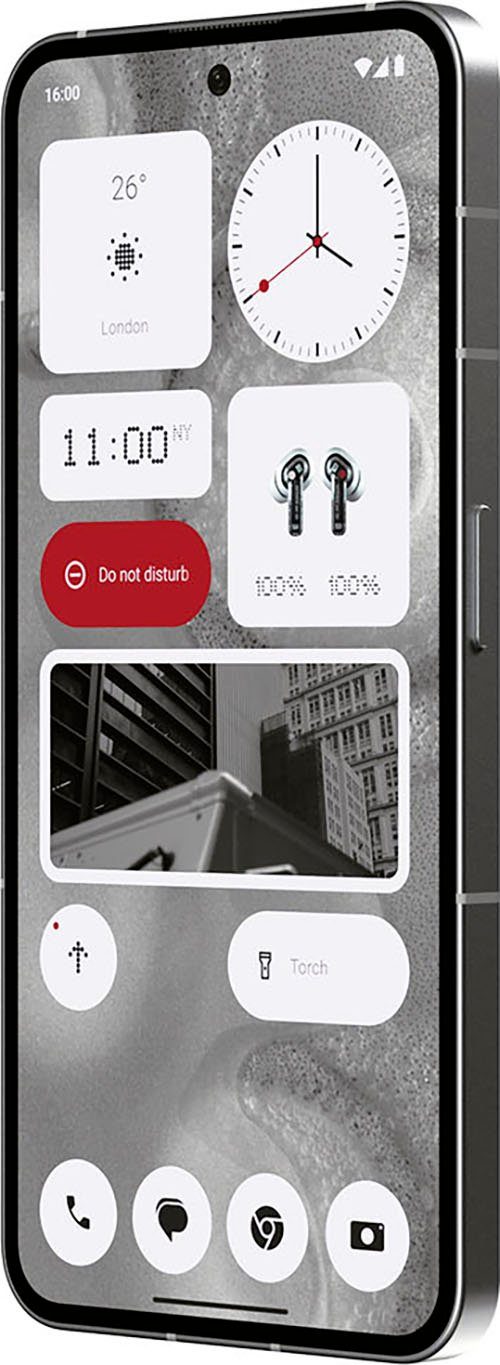 NOTHING Phone (2), 256 GB Smartphone (17,01 cm/6,7 Zoll, 256 GB Speicherplatz, 50 MP Kamera)