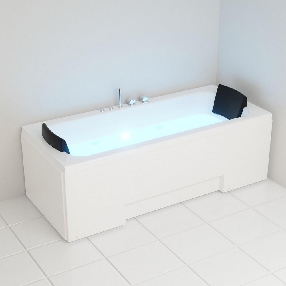 TroniTechnik Whirlpoolbadewanne IOS 170cm x75cm x 60cm