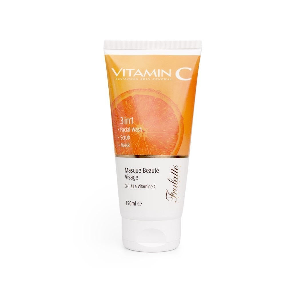 Vitamin C 3in1 scrub cleanser mask :