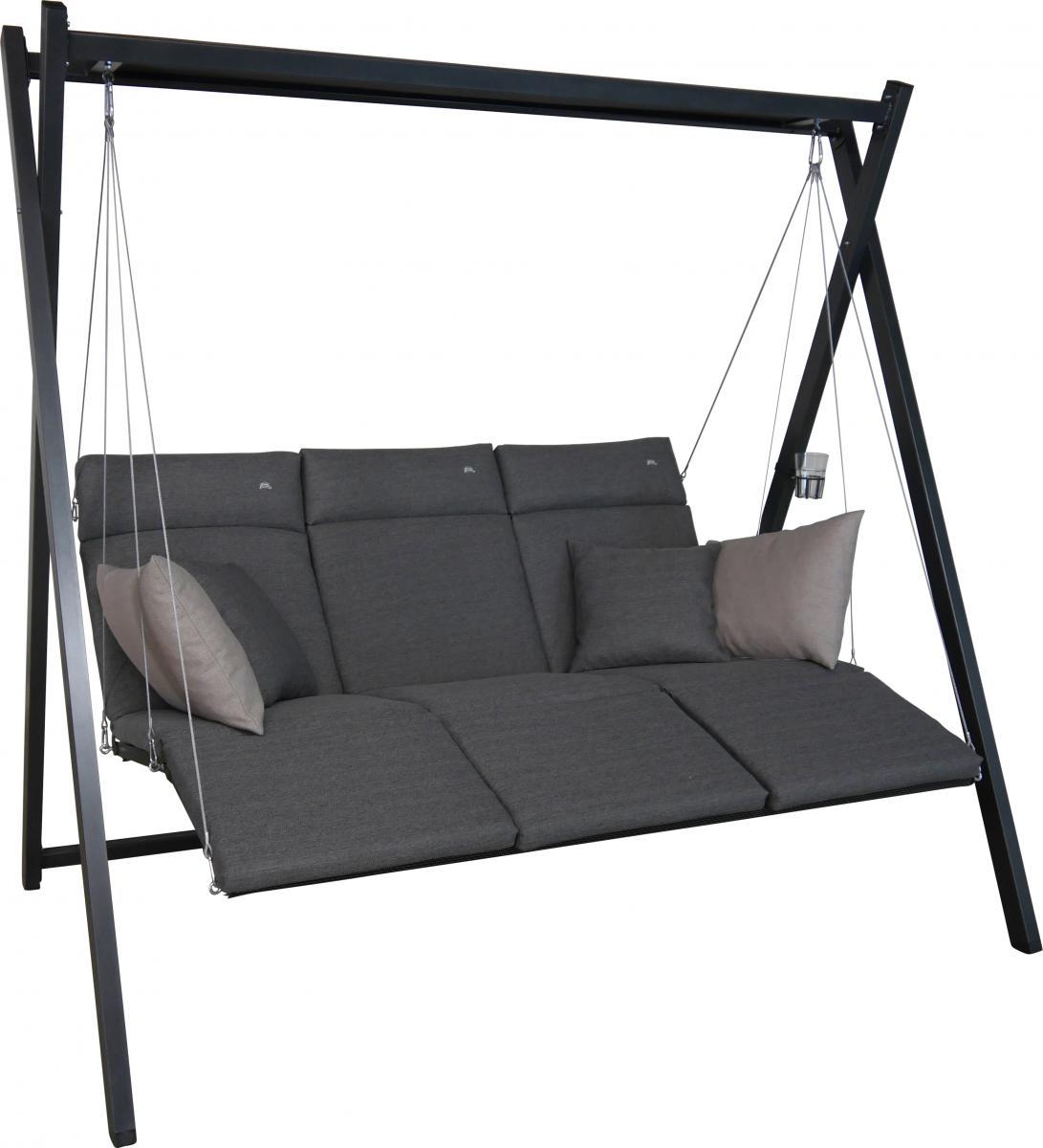 Angerer Hollywoodschaukel Relax Smart stone