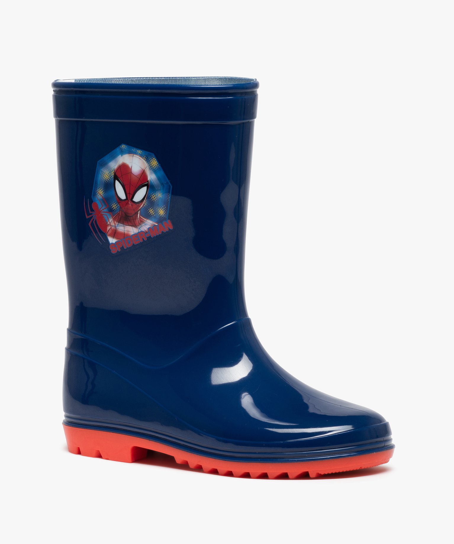 Bottes de pluie Garçon bicolores – Spider-Man bleu | GEMO
