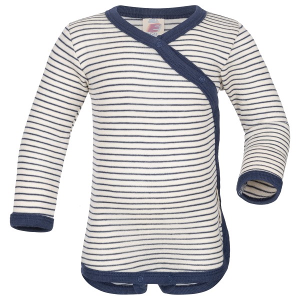 Engel - Kid's Baby-Wickelbody Langarm - Merinounterwäsche
