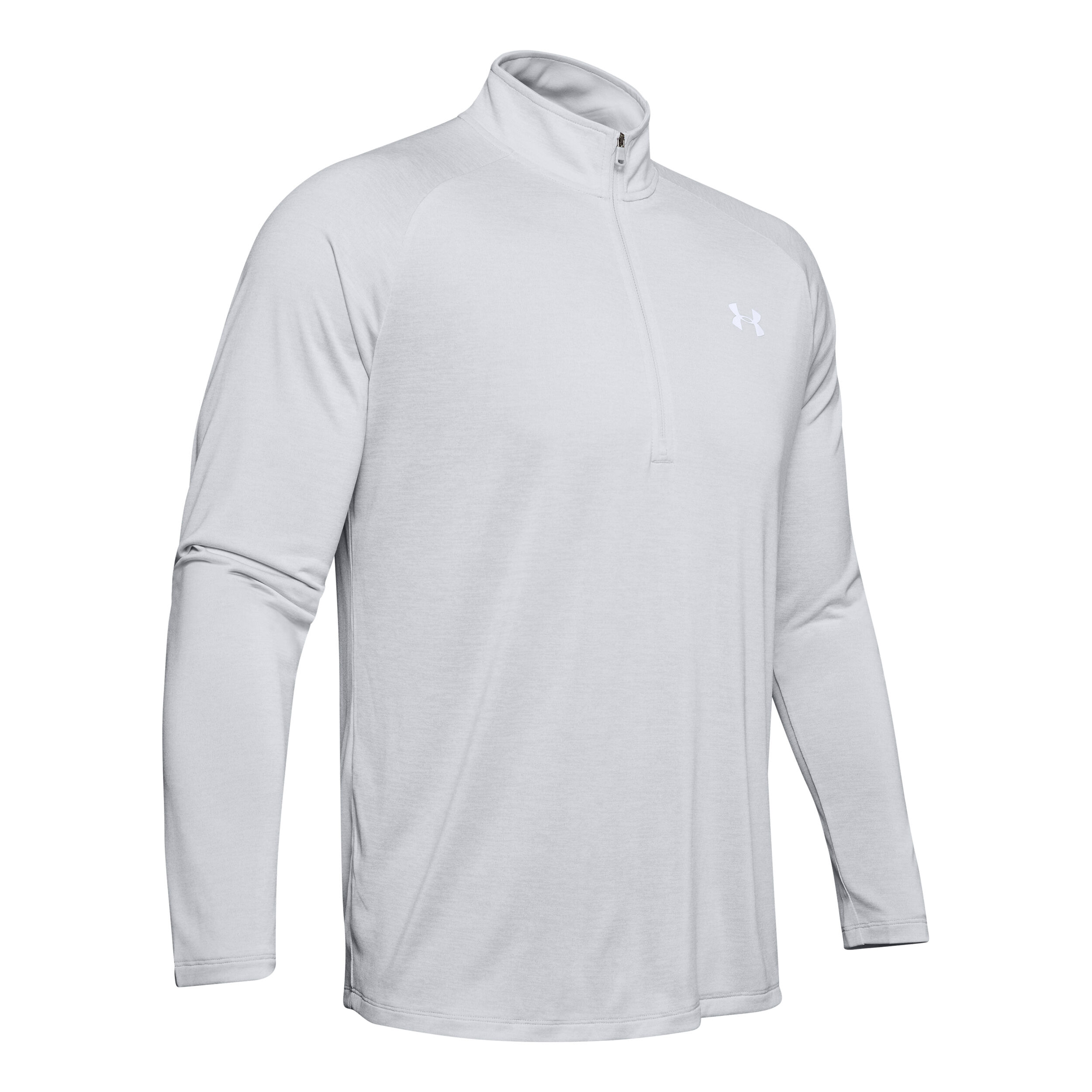 Tech 2.0 Half-Zip Longsleeve Herren - Hellgrau, Grau
