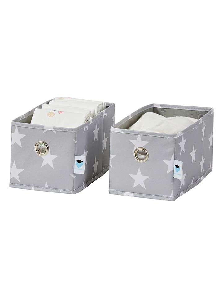 STORE IT 2er-Set: Organizer in Grau - (B)15 x (H)15 x (T)30 cm günstig kaufen onesize