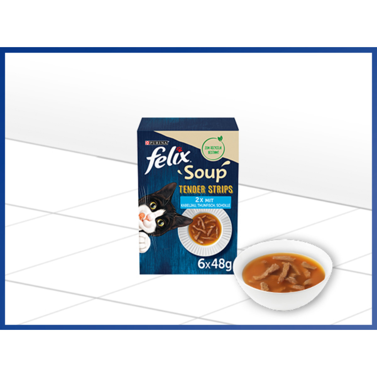 FELIX Soup Tender Strips Vielfalt aus dem Wasser