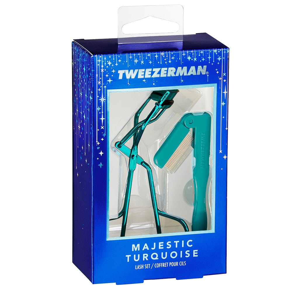 Tweezerman Lash Set - Majestic Turquoise