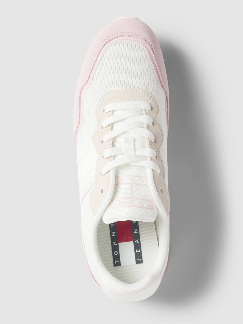 Sneaker mit Label-Details Modell 'RETRO EVOLVE' in hellrosa