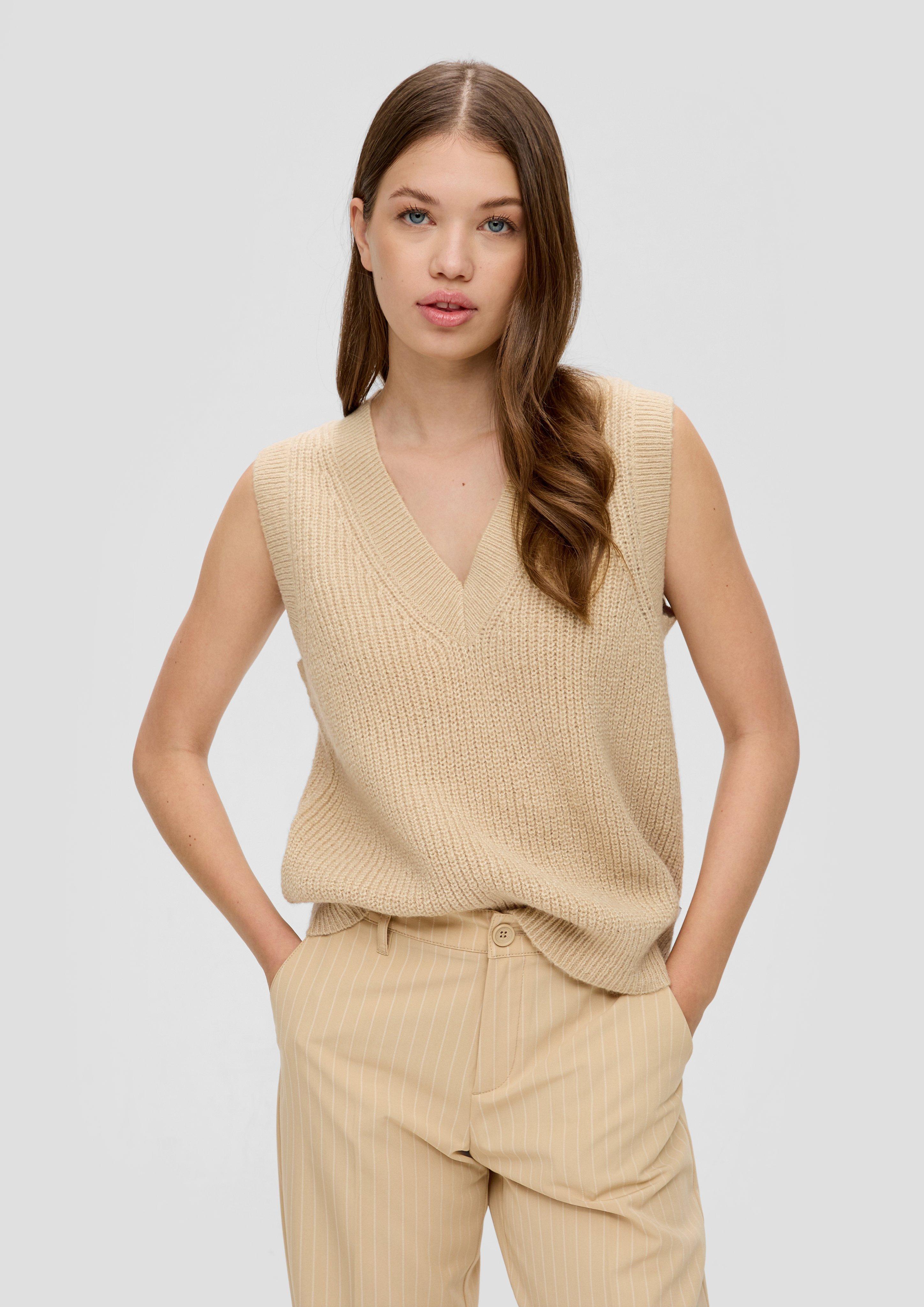 Strickpullunder mit V-Neck  2144093-81W0