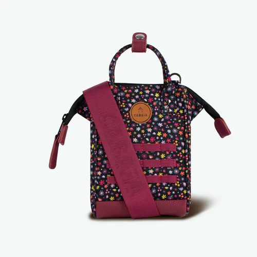 Nano Le Flon raspberry pouch