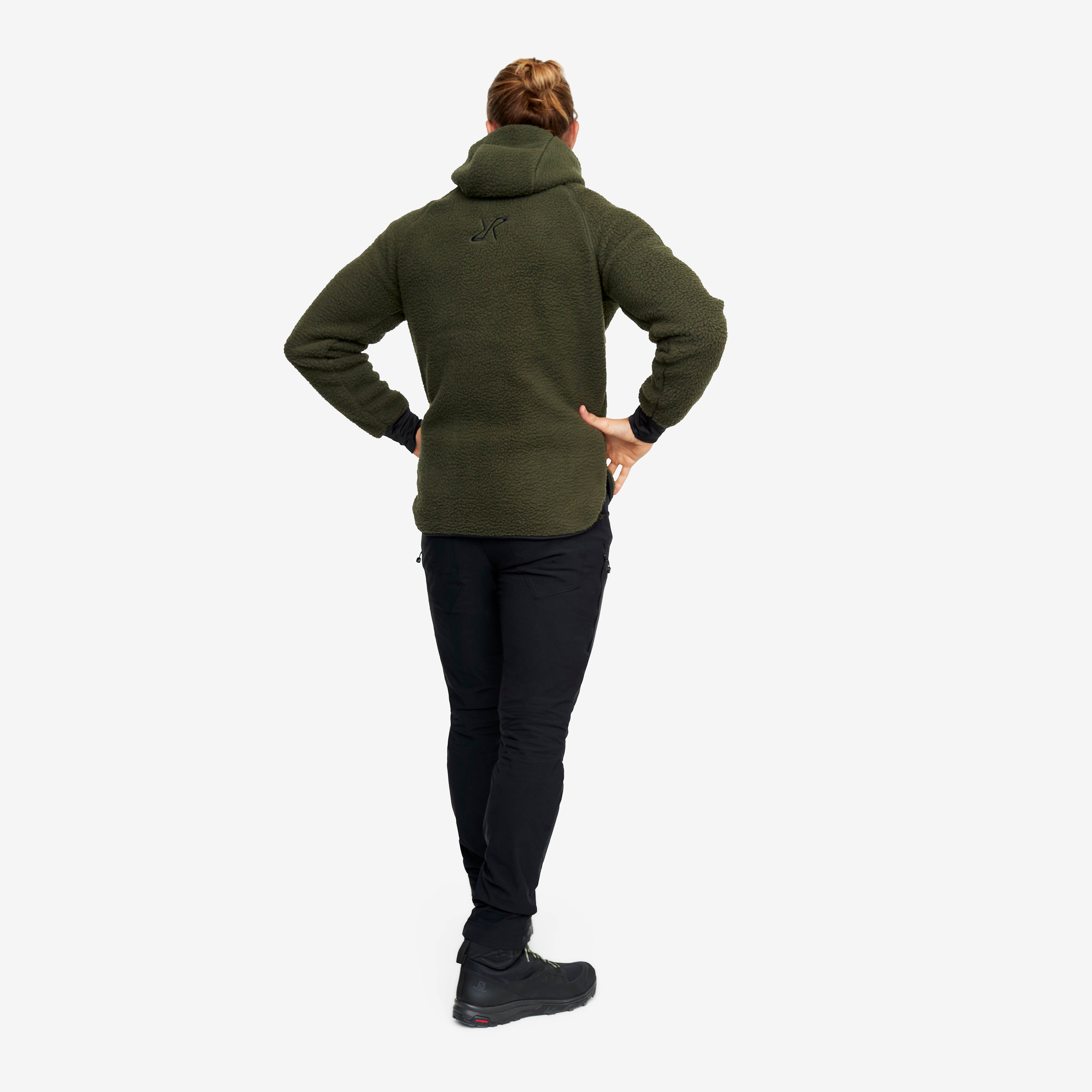 Sherpa Hoodie Homme Forest Night