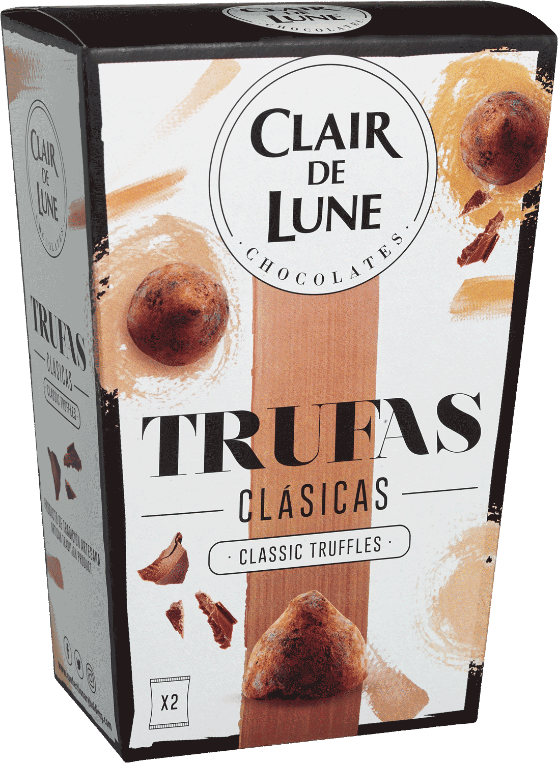 Almendra y M Trufas Clásicas - Schokoladen-Trüffel
