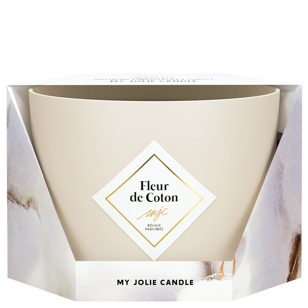 my jolie candle Bougie fleur de coton Bougie
