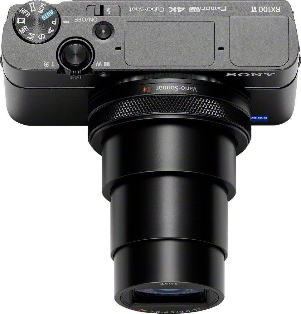 Sony DSC-RX100M6 Kompaktkamera (ZEISS Vario-Sonnar T, 20,1 MP, 8x opt. Zoom, Bluetooth, NFC, WLAN (Wi-Fi)