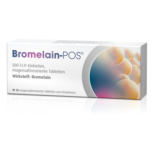 BROMELAIN POS magensaftresistente Tabletten  30 St  Tabletten, magensaftresistent