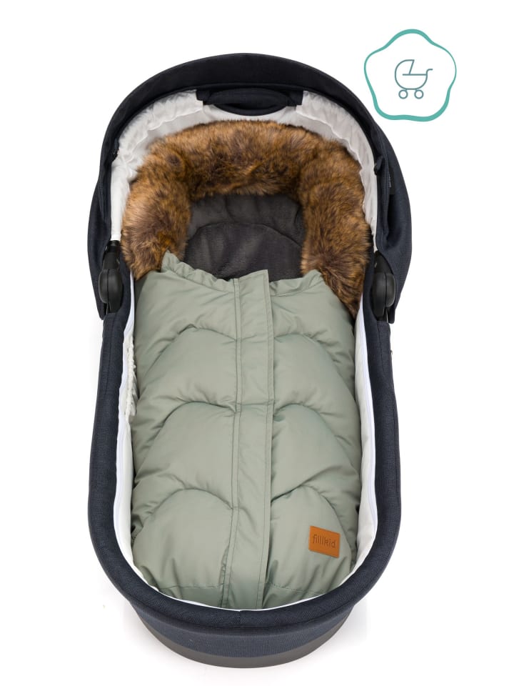 fillikid Winterfußsack Lhotse Exclusiv in Salbei günstig kaufen 80 cm