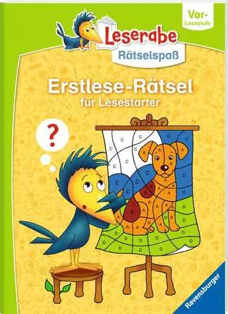 Leserabe: Erstlese-Rätsel für Lesestarter (Vor-Lesestufe)