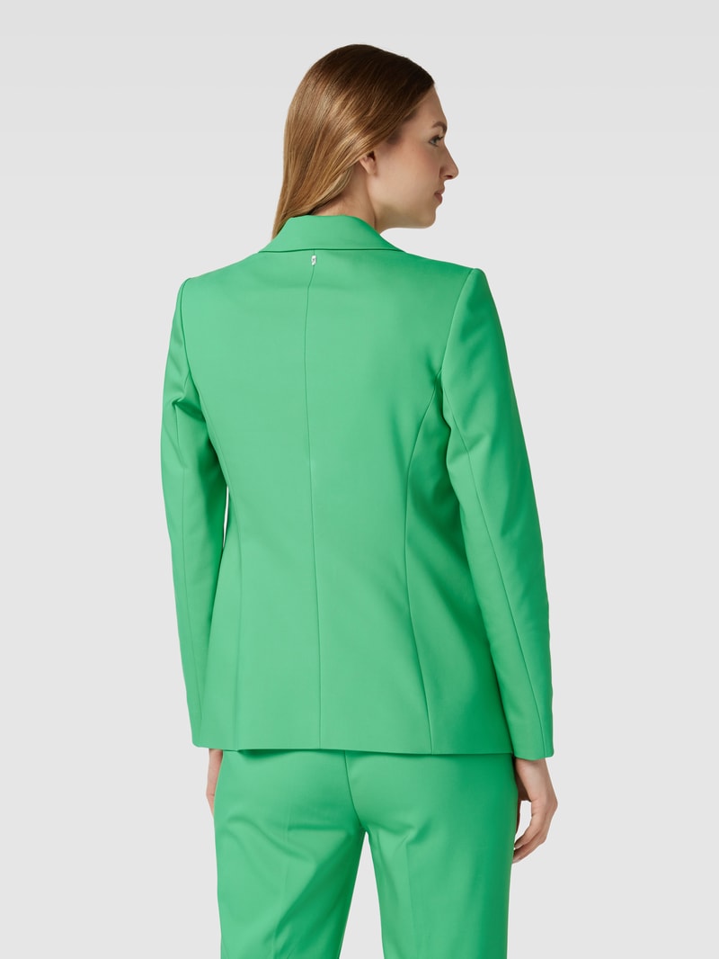 Blazer mit Reverskragen in grün