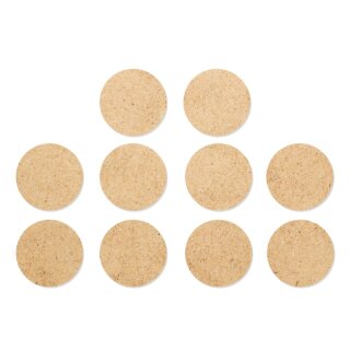 HDF Bases: Round 90mm (10)