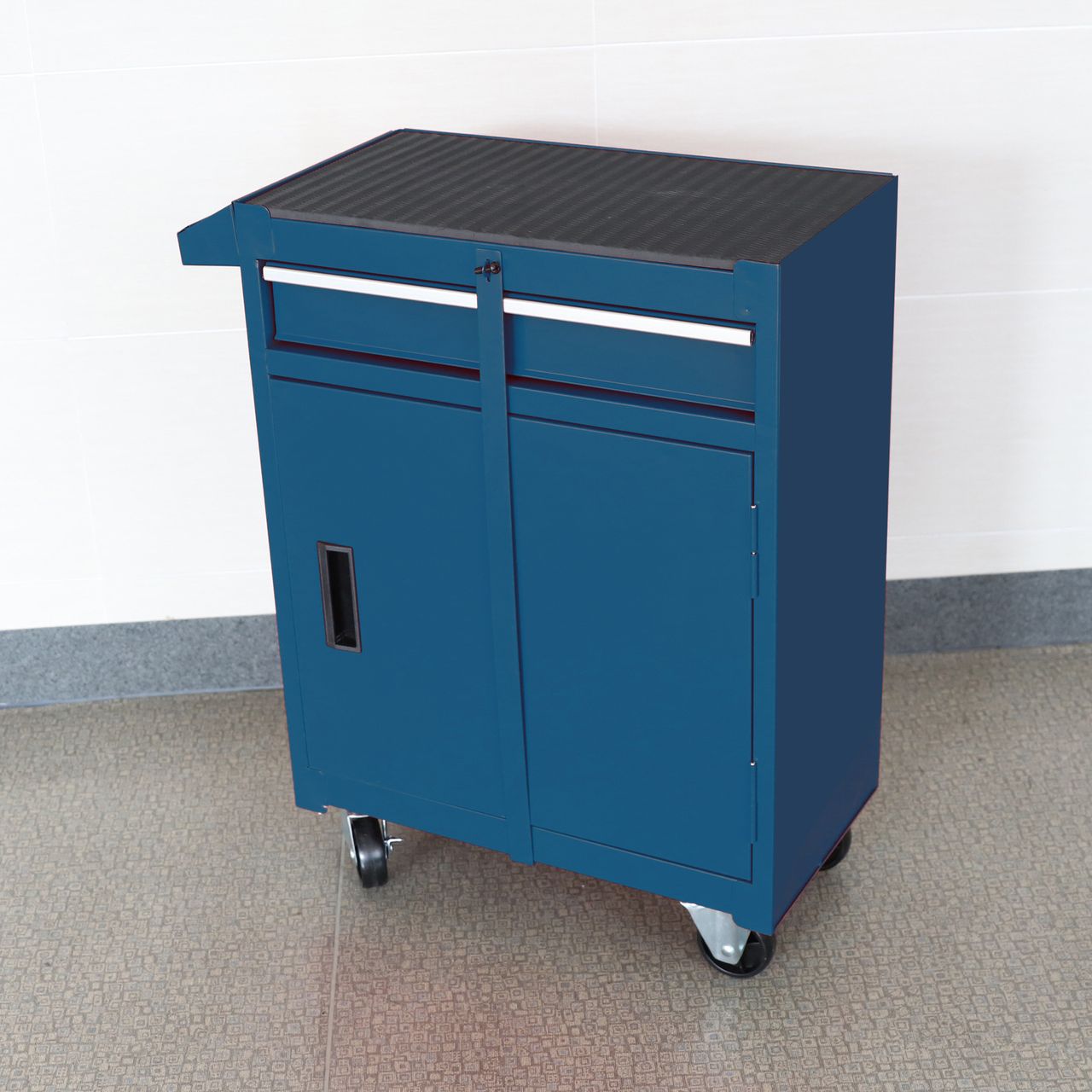 Tech Craft Tech Craft Werkstattwagen, blau, 5 Schubladen