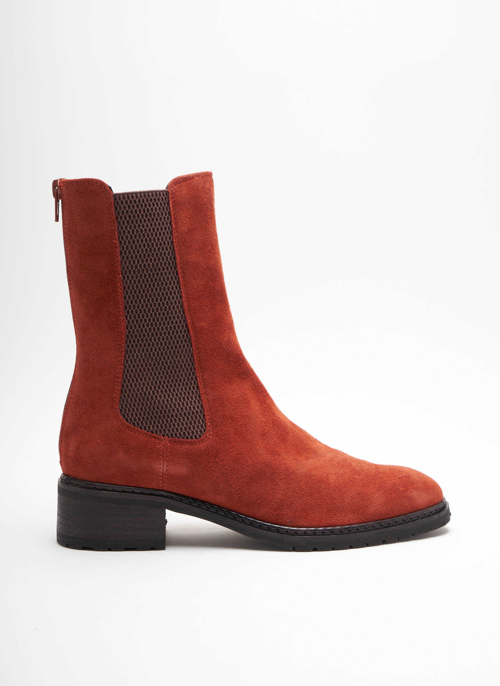 Regard Bottines Femme couleur orange