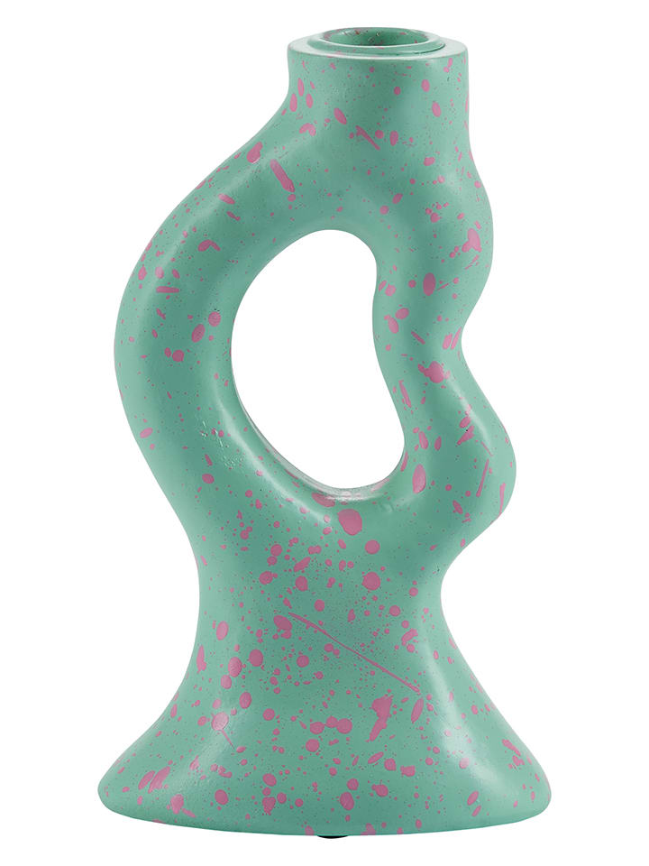 Bahne Kerzenständer in Grün - (B)10 x (H)17 cm günstig kaufen onesize