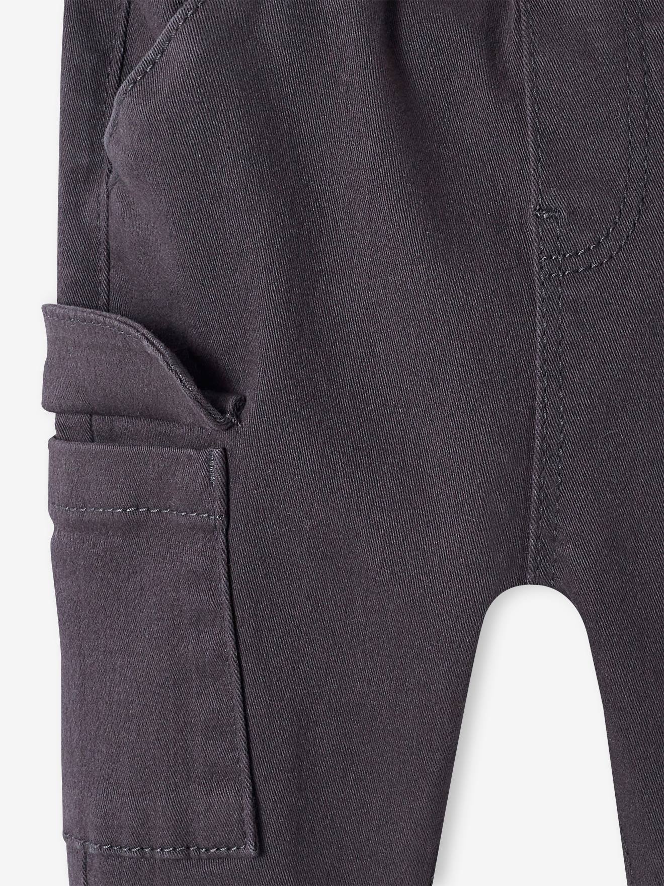 Pantalon bébé battle gris ardoise