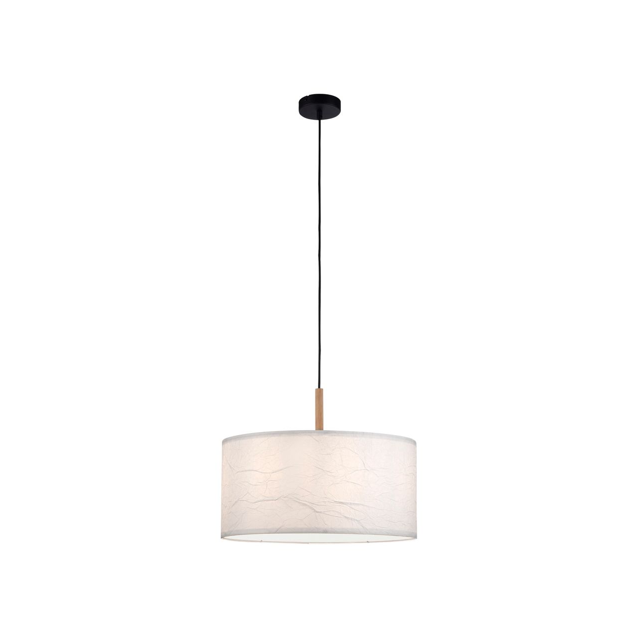 JUST LIGHT Pendelleuchte GREEN SOFIE, 1x E27/10,00 Watt, Ø44,5 cm, Weiss