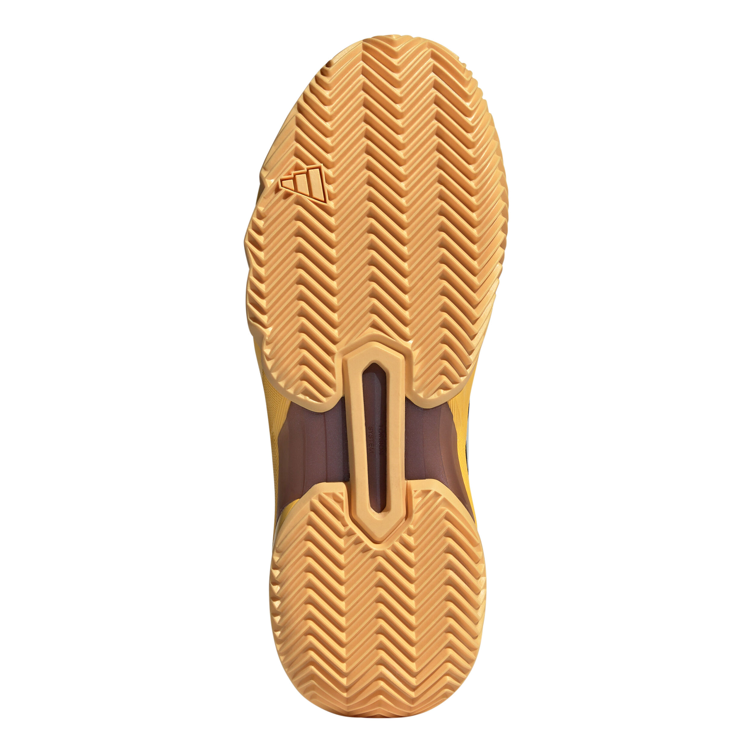 CourtJam Control 3 Sandplatzschuh Herren - Orange, Schwarz